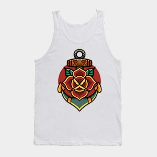 rose anchor Tank Top